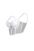 Delicate Love Mesh Boned Bustier